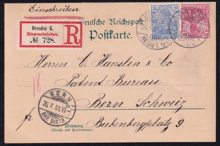 Deutschland, Deutsches Reich, Nr.56/57.