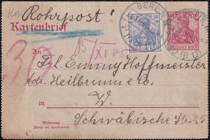 Deutschland, Deutsches Reich, Nr.72/K10