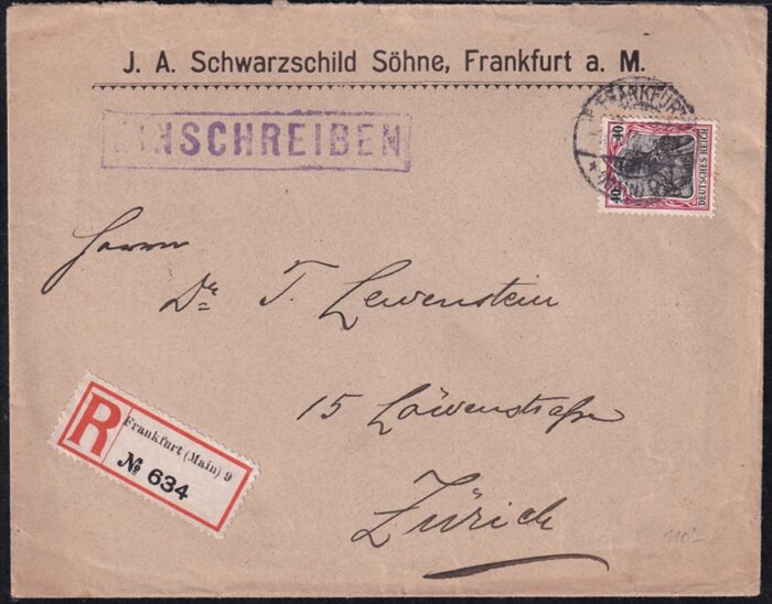 Deutschland, Deutsches Reich, Nr.90 I. Friedensdruck