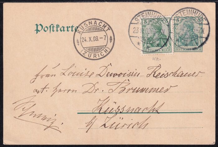 Deutschland, Deutsches Reich, P78/85 I, 5 Pfg. Friedensdruck