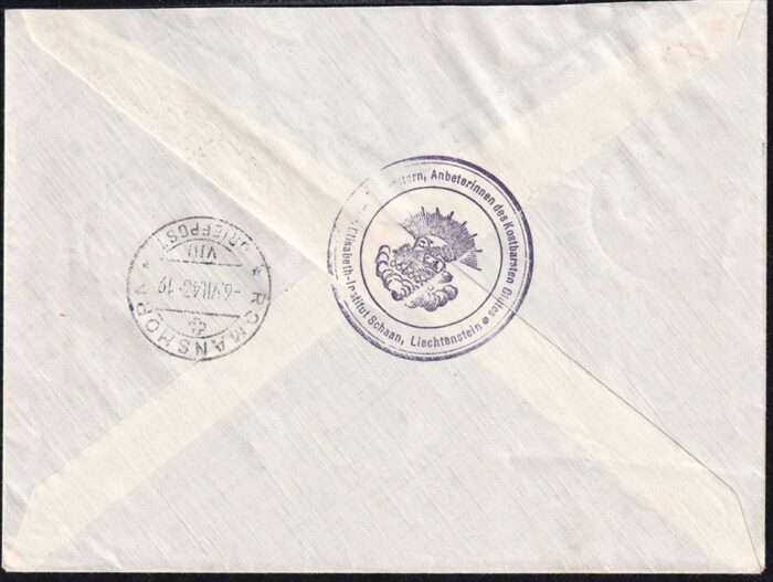 Liechtenstein, Freimarken, FDC, Nr.214-217 – Bild 2