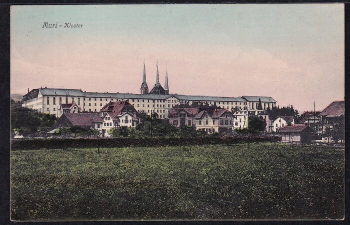 Schweiz,Lithographien, Muri - Kloster